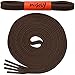 Flat Waxed Cotton Boot Laces Shoelaces [3 Pairs] 1/4