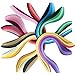 Lantee Quilling Paper Quilling Art Strips Set Pack of 8 (8 Series Colors)