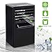 Peodelk Portable Air Conditioner Fan 9.5-inch Mini Desktop Fan Personal Space Cooler Fan Small Compact Evaporative Air Circulator Misting Humidifier- Black