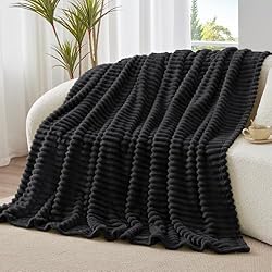 BEDELITE Fleece Throw Blanket for Couch - 300GSM