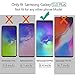 [2 Pack] Galaxy S10 Plus Screen Protector,Updated Version-Zone Support Fingerprint Unlock [No Bubbles][Case Friendly] Tempered Glass Screen Protector Compatible with Samsung Galaxy S10 Plus(Clear)