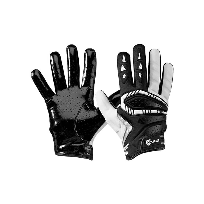 Buy Cutters Gamer Padded Receiver Football Gloves, EXTRA GRIP, Youth
