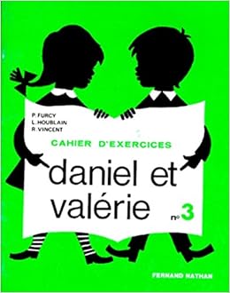 Amazon Fr Daniel Et Valerie Cp Exercices 3e Livret Houblain Vincent Furcy Livres