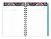 Nicole Miller for Blue Sky 2018 Weekly & Monthly Planner, Twin-Wire Binding, 5
