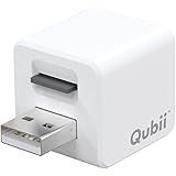 [Apple Certified] Qubii Photo Storage Drive for iPhone & iPad, Auto Backup Photos & Videos, Photo Stick [microSD Card Not Inc