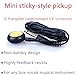 Luvay Acoustic Guitar Pickup, Piezo Contact Microphone Transducer for Acoustic Guitar, Ukulele, Violin, Mandolin, Banjo, Cello, Kalimba, Harp etc...
