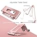 Cell Phone Stand, Adjustable Tablet Stand, Universal Dual Foldable iPhone Stand Multi Angle phone Holder for Switch, iPad,Samsung, Nexus, iPhone X, Other Tablets (4-12 inch) -Pink