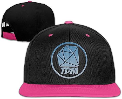 New 2018 Adjustable Plain Baseball Cap Flat Bill Pink One Size
