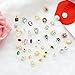 40 Packs Luxury Multi-Colored Shining Diamond Rhinestones, Fomei Distinctive DIY Nail Art Decorations Charming Nail Art Work Crystals For Elegant Beautiful Fashionable Girls And Women