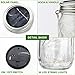 ZOUTOG Solar String Lights, 30 LED Hanging Mason Jar Outdoor Lights with Handle, Solar Lantern Lights for Patio / Garden / Yard and Lawn, 6 Pack - Jars & Hangers Included