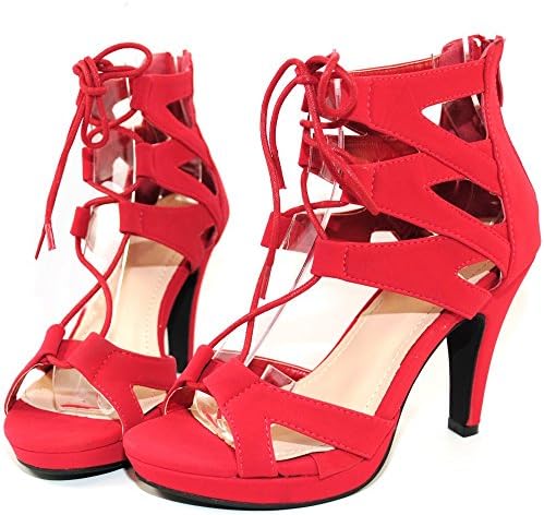 TRENDSup Collection Women Fashion Gladiator Lace Up Sandals