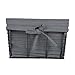 DII Farmhouse Chicken Wire Storage Baskets with Liner, Medium, Vintage Grey, 11x7.88x7