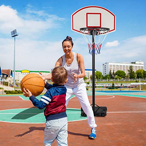 ZENY Portable Basketball Hoop Indoor Outdoor, Kids Basketball Goal with