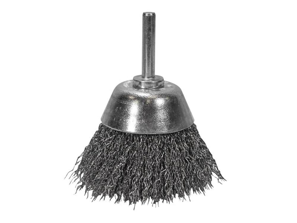 Faithfull WBSI70 Wire Brush Shaft Mountetd 70 x 25mm / 0.30mm
