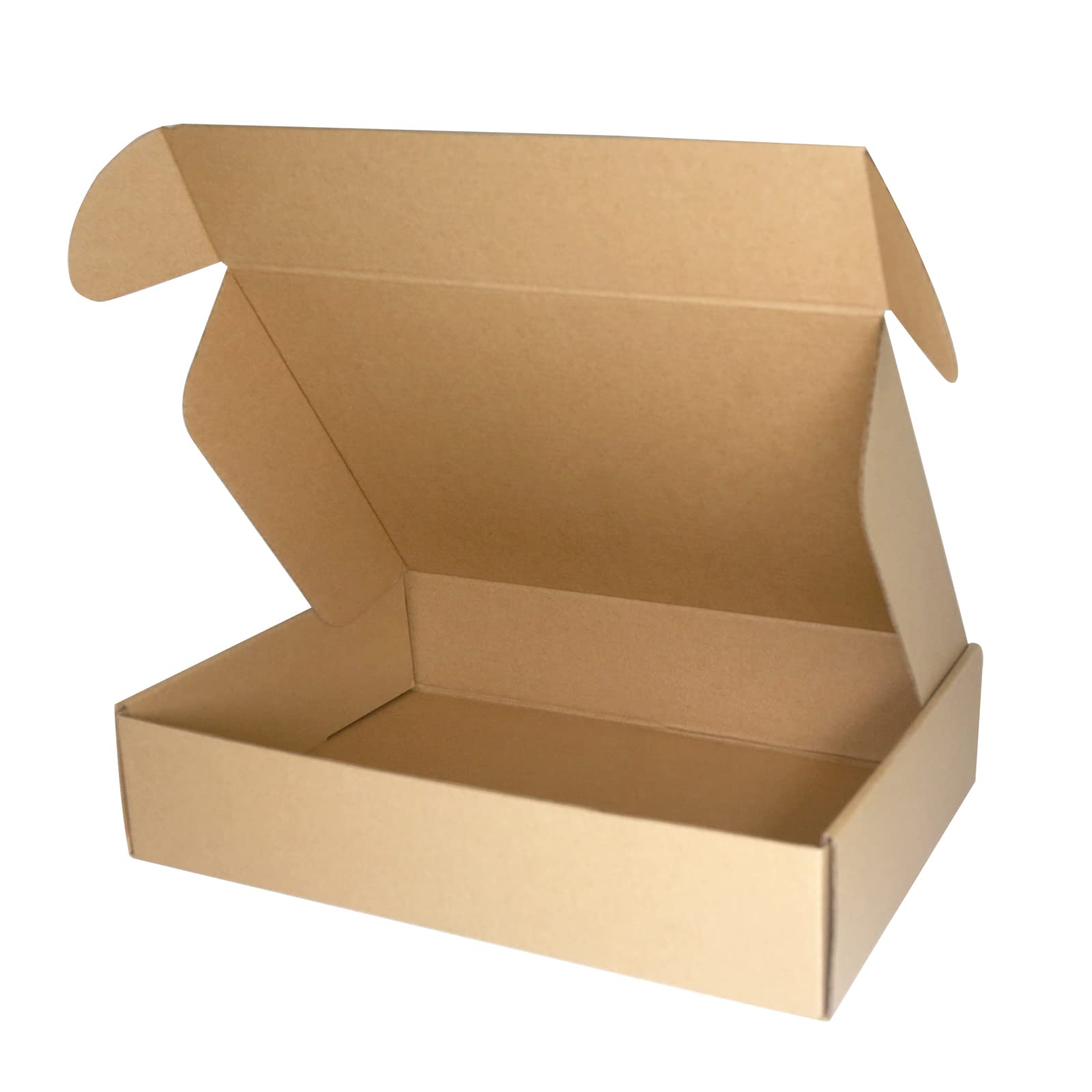 PACK4YA 330×225×72mm Small Parcel Postal Boxes Royal Mail PiP Corrugated Cardboard Boxes for Posting A4 C4 Brown Mailing Postage Shipping Boxes for Small Business Storing or Gift (5 Pieces)