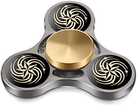Fidget Spinner - 2017 COEO Durable Metal Hand Spinner Stress Reducer Premium Bearing Tri Spinner Last 3 Minutes (Bronze)
