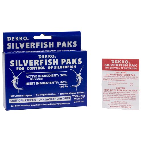 Dekko Silverfish Paks-4 boxes DEK1003 by Dekko