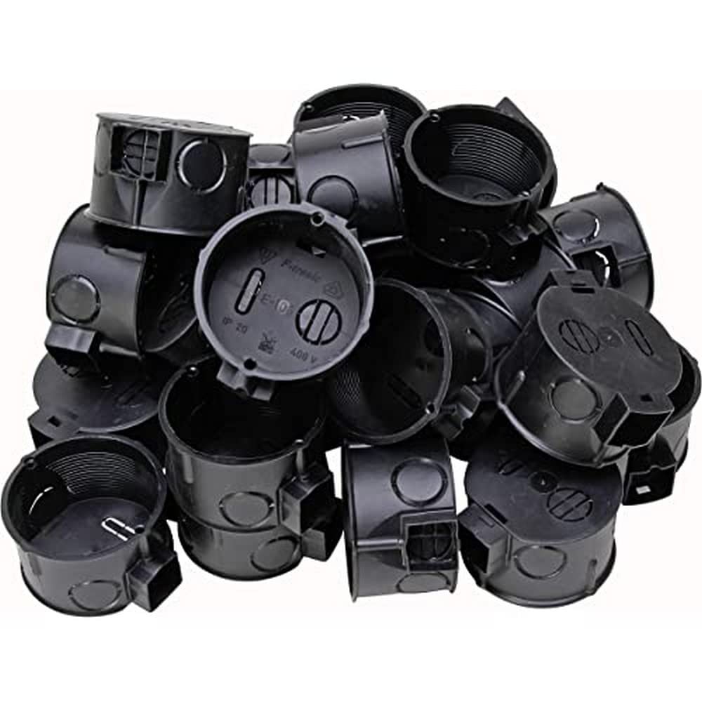 Kopp 343100041 Flush-Mounted Insulated Switch Box Diameter 60 mm Professional Pack of 25 in Net Box Depth 45 mm