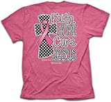 Kerusso Women's Faith Hope Cure T-Shirt