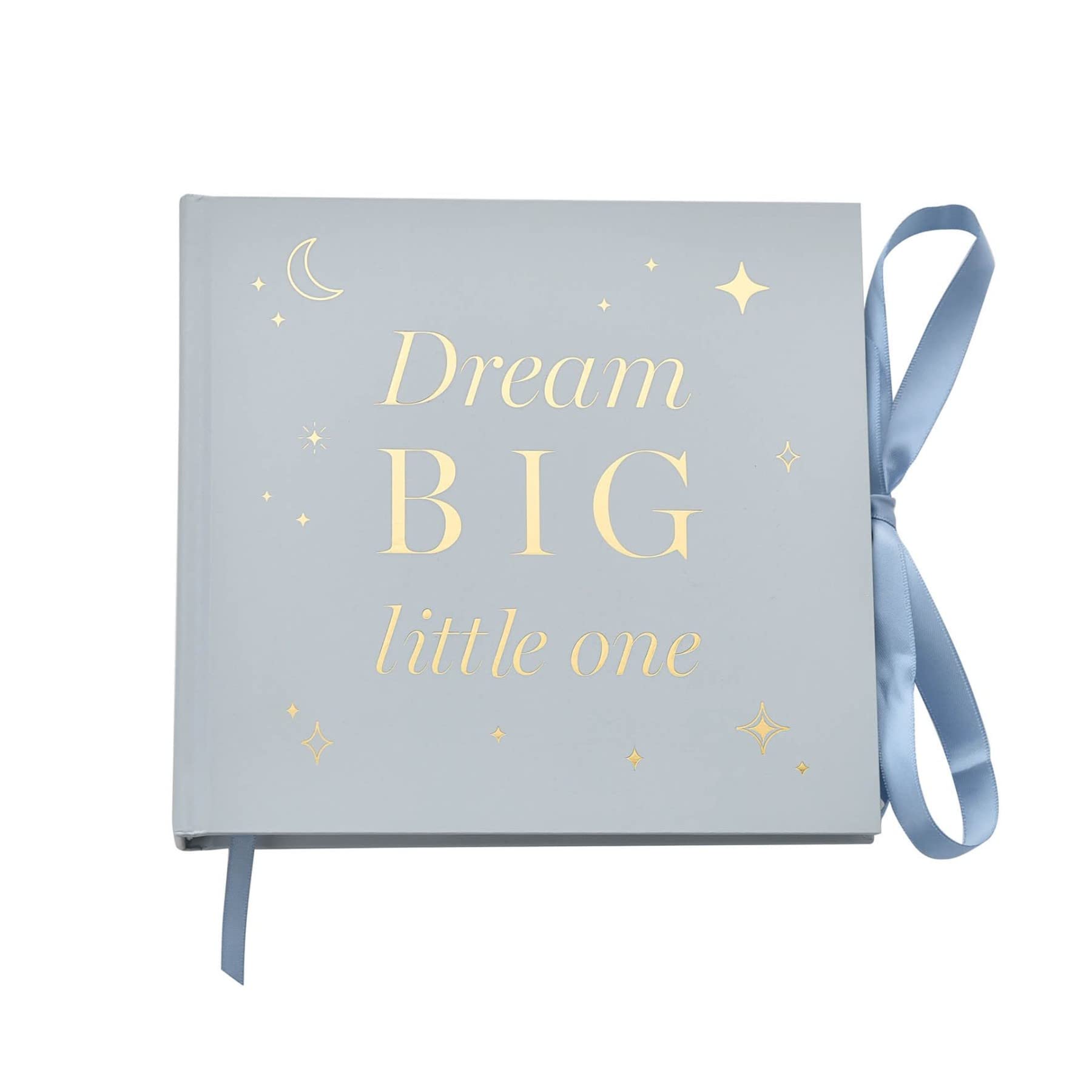 Baby Photo Album by Bambino Stars 4' x 6' - Blue / Dream Big
