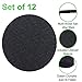 12 Pcs Charcoal Filters for Compost Bucket - 6.7 x 0.6 Compost Bin Filters Charcoal Set, Flexible and Easy to Cut Design, Strong Odor Absorption & Tear Resistance, Fits Most Kitchen Counter Bins