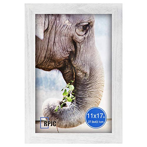 RPJC Solid Wood 11x17 inch Wideframe Poster Frames for Wall Mounting