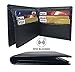 Aonal RFID Blocking Leather Bifold Wallet for Men, Black