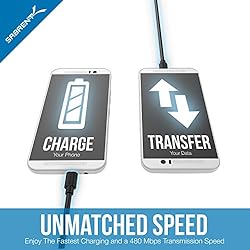 SABRENT [6-Pack 22AWG Premium Micro USB Cables
