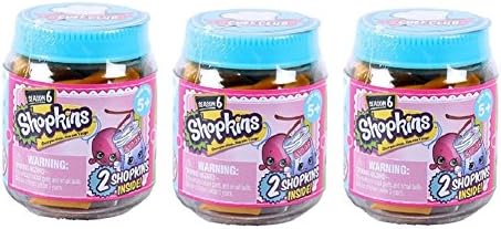 Shopkins S6 Season 6 Chef Club blind Shopkins figures (3 packs of 2) by Shopies