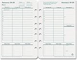 Franklin Covey Classic Planner Refill, January - December 2018 (35419-18) 1 year planner 5-1/2 x 8-1/2 each page