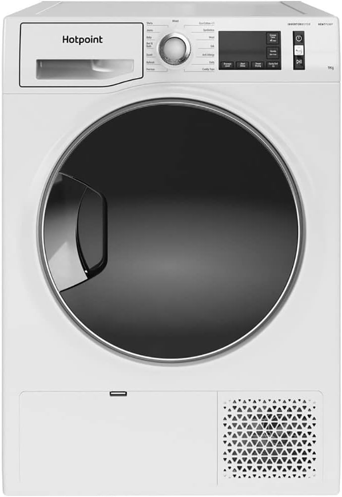 Hotpoint 9kg Freestanding Heat Pump Tumble Dryer White