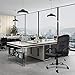 ORVEAY Office Ergonomic Office Chair Executive Bonded Leather Computer Chair, Black