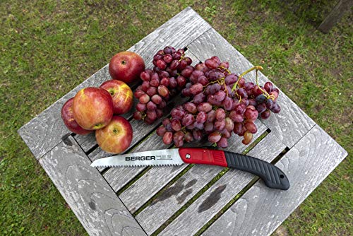 Berger Obstbaumsäge 64660 mit klappbarem Sägeblatt, Länge: 18 cm – Bild 7