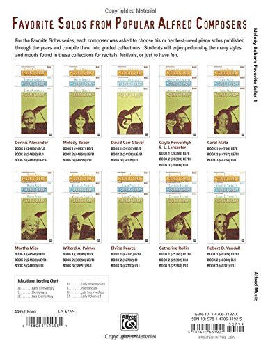 Melody Bober's Favorite Solos, Book 1: 9 of Her Original Piano Solos - Image 3