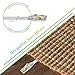 Cat7 Flat Patch Cord CabeWeb Double Shielded STP High Speed 10 Gigabit 600MHz Cable Built With Gold Plated RJ45 Connector For Ethernet LAN Network Switch Router Modem (50 Feet) White