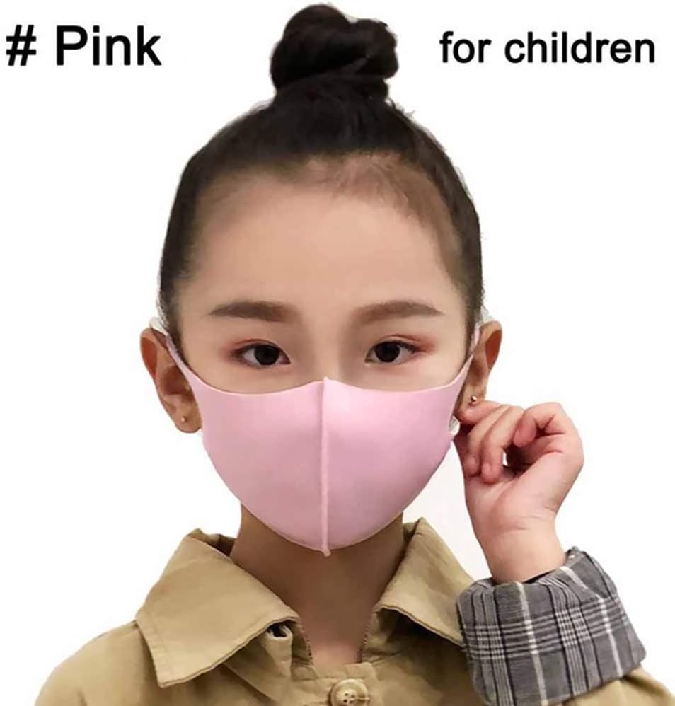 GUCL Mask, Sponge Face Mask Black Breathable Mouth Mask Reusable Anti Pollution Face Shield Wind Proof Mouth Cover Unisex Sponge Face Mask