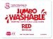 READY 2 LEARN Jumbo Washable Stamp Pad - Red - 6.2
