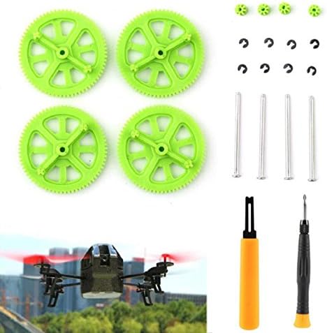 Susenstone®Green Pinion Shaft Mounting Tools &amp; Gears Kit For Parrot AR Drone 2.0