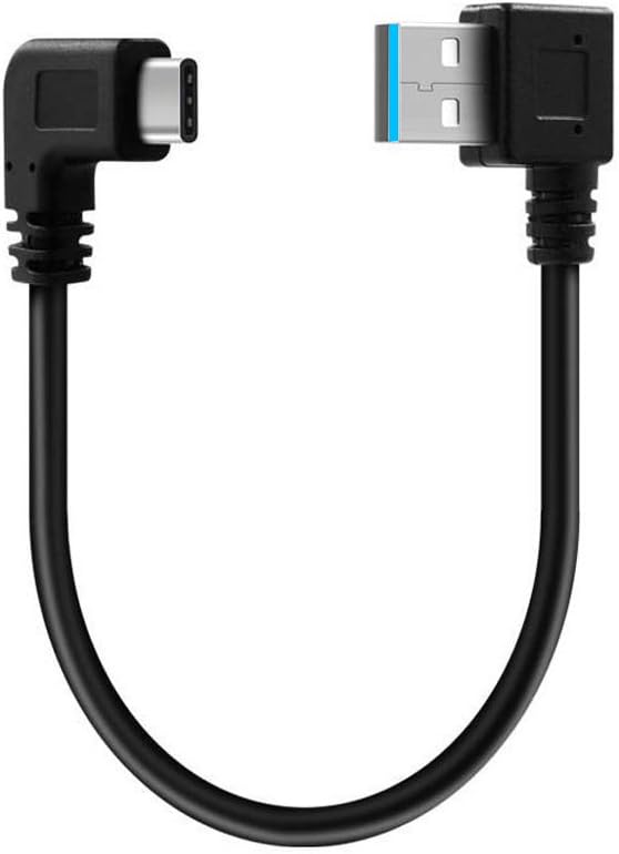 USB Type C Cable, 10in USB C to USB A Charger Cord (USB 3.0) to Charging and Syncing Cord Charging for Samsung Galaxy S9 S8 Note 8,Apple New Macbook, Nexus 6P 5X,Google Pixel,LG G5 G6 - Black