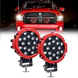 7 Inch LED Offroad Lights Bar 51W with Mounting