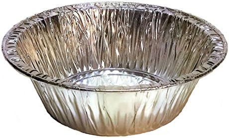 50 Aluminum Foil Pot Pie Pans Extra Deep (50, 5-3/4 inches diameter Extra Deep)