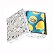 GERINLY Womens Neckerchief - Yellow Lemon Print Square Hair Scarf Headband (Light Blue)