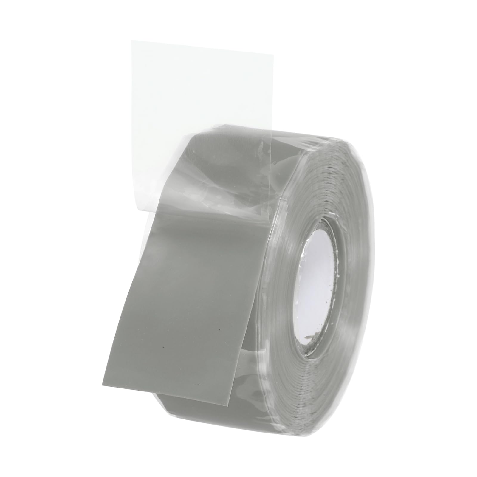 PATIKIL Grip Tape for Handles 1" x17ft, 1 Roll Self-Fusing Silicone Tape for Bike Handles Pull Up Bars Gym Equipment Plumb/Hose/Pipe Leaks Emergency, Grey