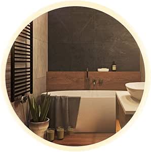 Espejo de Maquillaje Espejos de Pared iluminados Embellecer Espejo