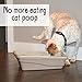 Door Buddy Pet Door Latch for Cats. Adjustable Cat Door Strap. Dog Proof Litter Box & Feeding Station Without Pet Gate. Most Customizable Cat Door Holder for Interior Door. (1, Caramel Strap)