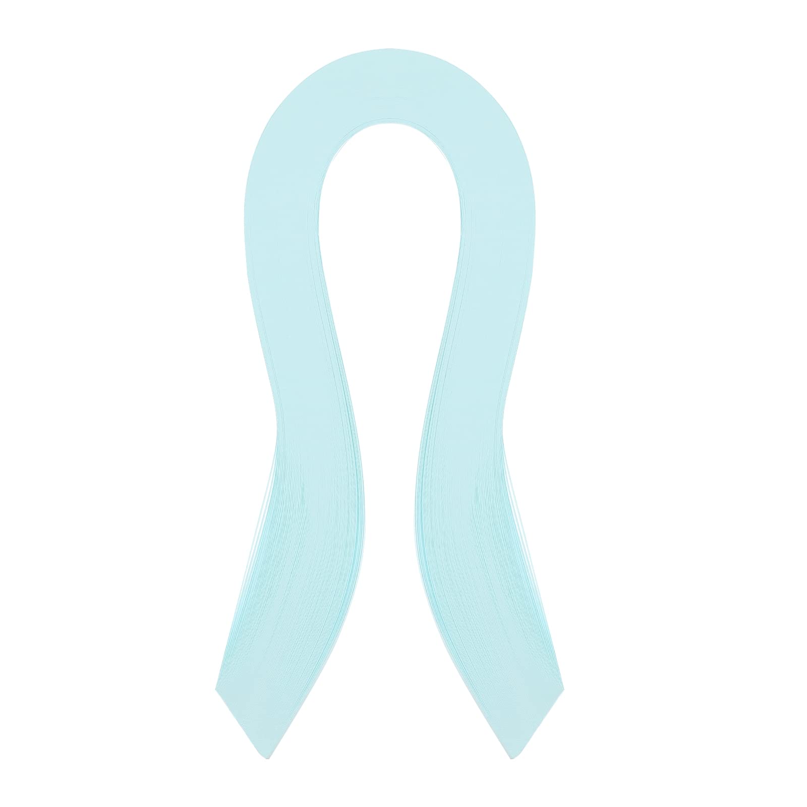 PATIKIL Quilling Strips Paper 120pcs 1/16"(1.5mm) 39cm Origami Paper Quilling Strip for Art DIY Hand Craft Christmas Light Blue