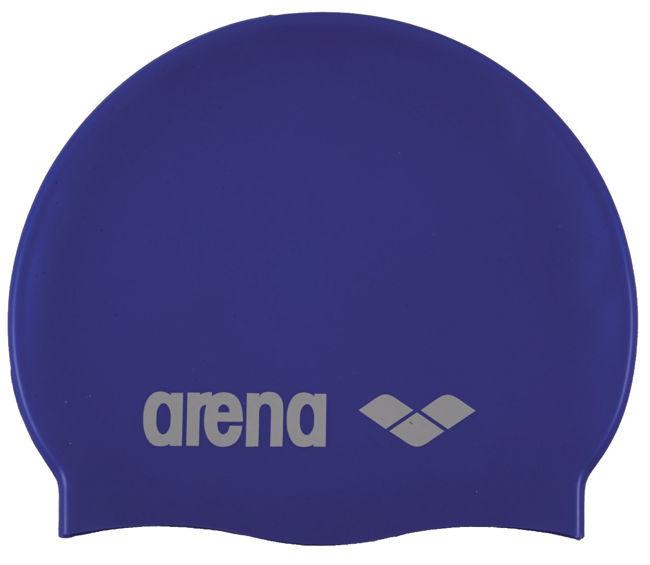 Arena Mens Classic Silicone Swimming Cap, Skyblue/White