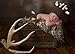 Pinbo Newborn Baby Photography Prop Crochet Knitted Animal Deer Hat Diaper