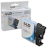 LD Compatible Brother LC61/LC61C Cyan Ink Cartridge for DCP165c, DCP375CW, DCP385CW, DCP395CN, DCP585CW, DCPJ140W, MFC255CW, MFC290C, MFC495CW, MFC790CW, MFCJ220, MFCJ410W, MFCJ615W, MFCJ630W