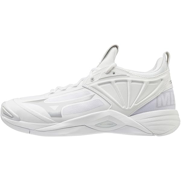 シューズ Mizuno Wave Lightning Z6 24.5 Mizuno Women's Wave Lightning Z6 Volleyball Shoe, Size 6.5, White